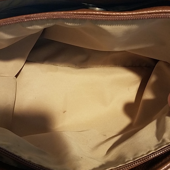 *Giani Bernini Brown Leather Shoulder Bag - Picture 6 of 8